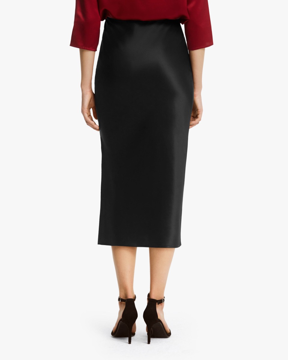 Next silk midi clearance skirt