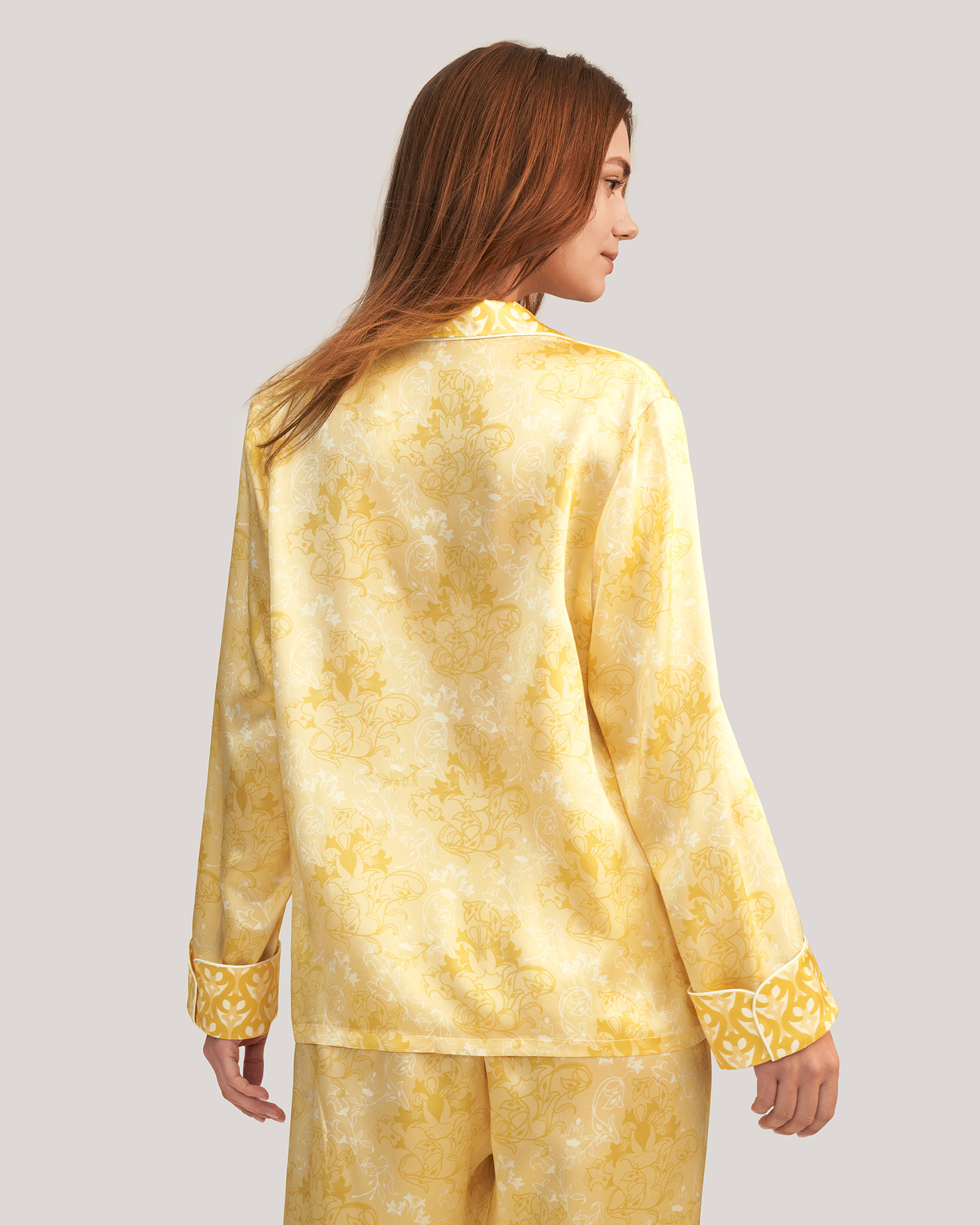 Gold pajama 2024 set