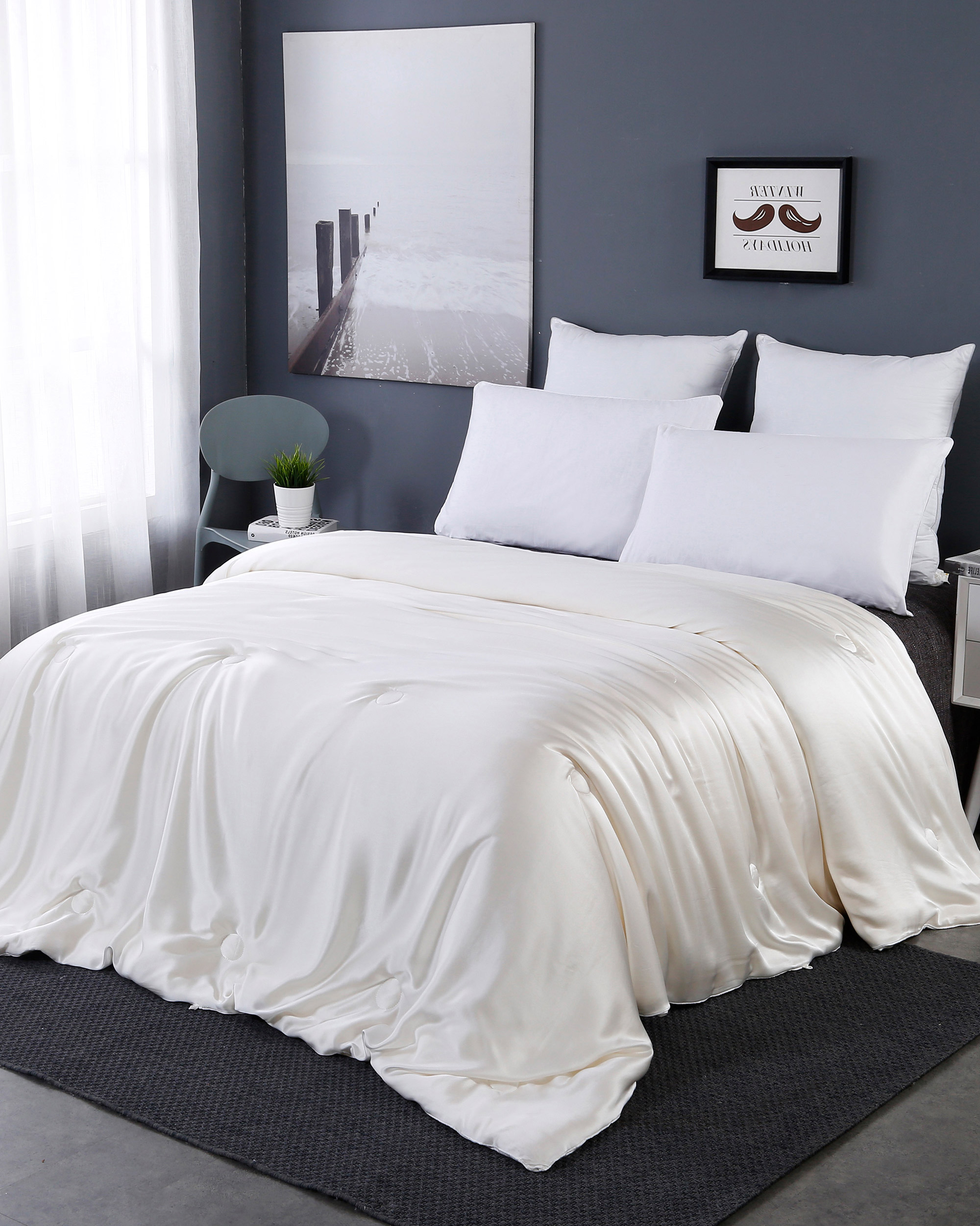 lily silk duvet cover