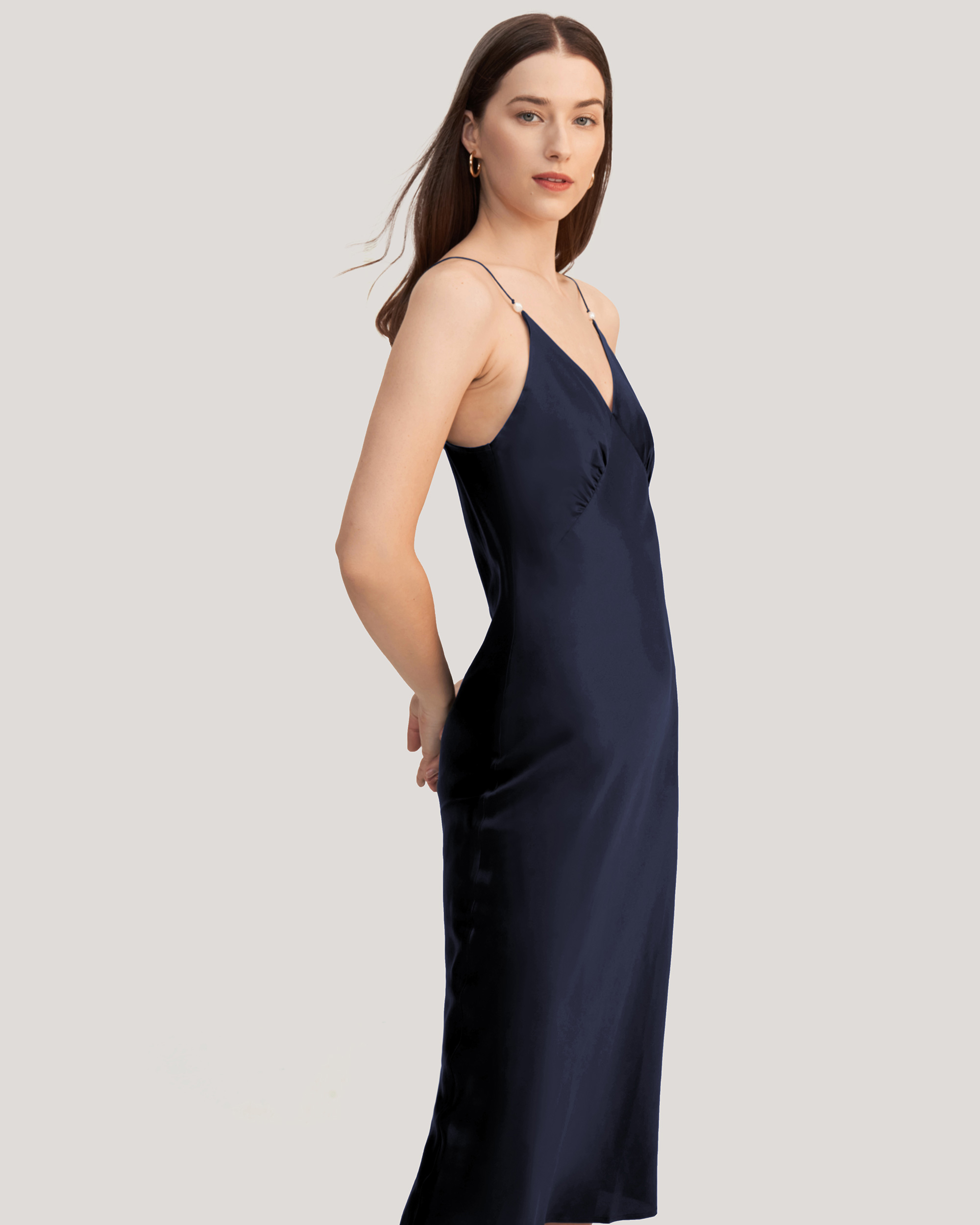 Pearl clearance silk dress