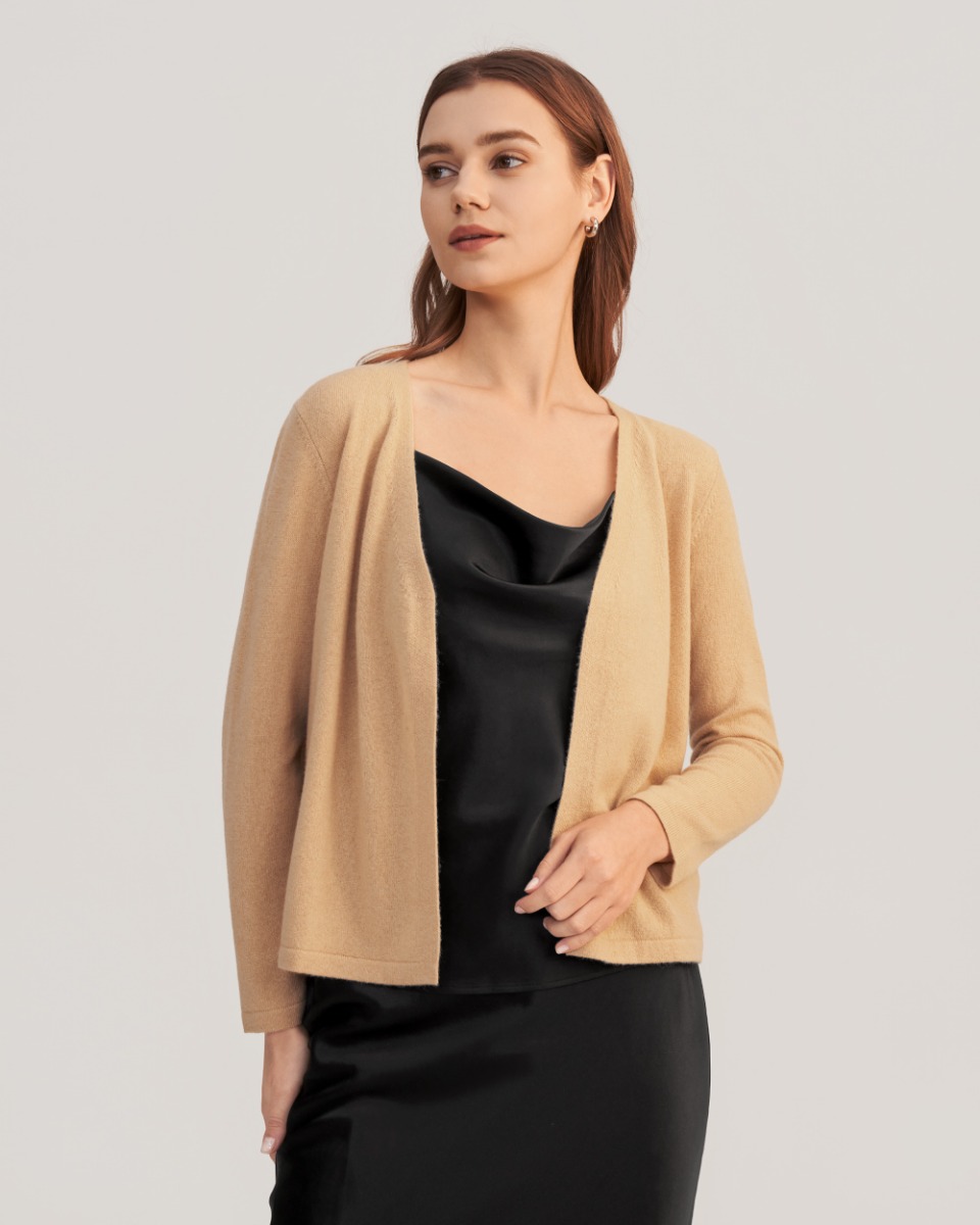 Classic cashmere outlet cardigan