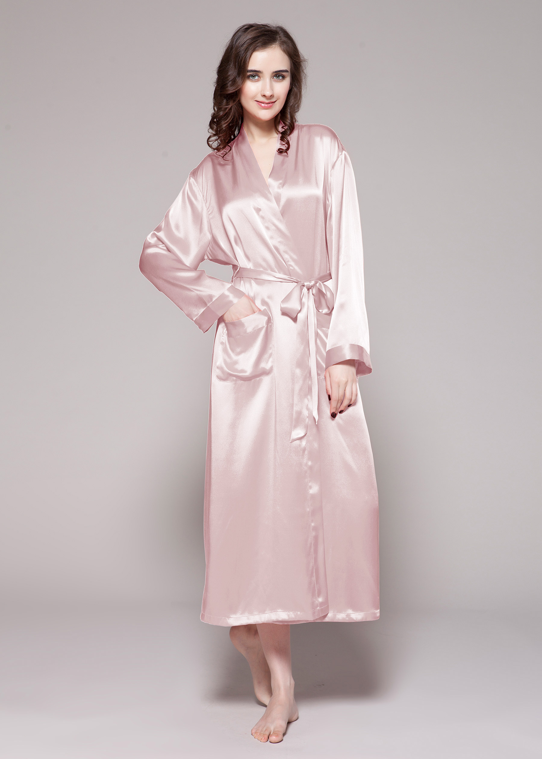 Mulberry Silk Long Robe For Women | Ubicaciondepersonas.cdmx.gob.mx