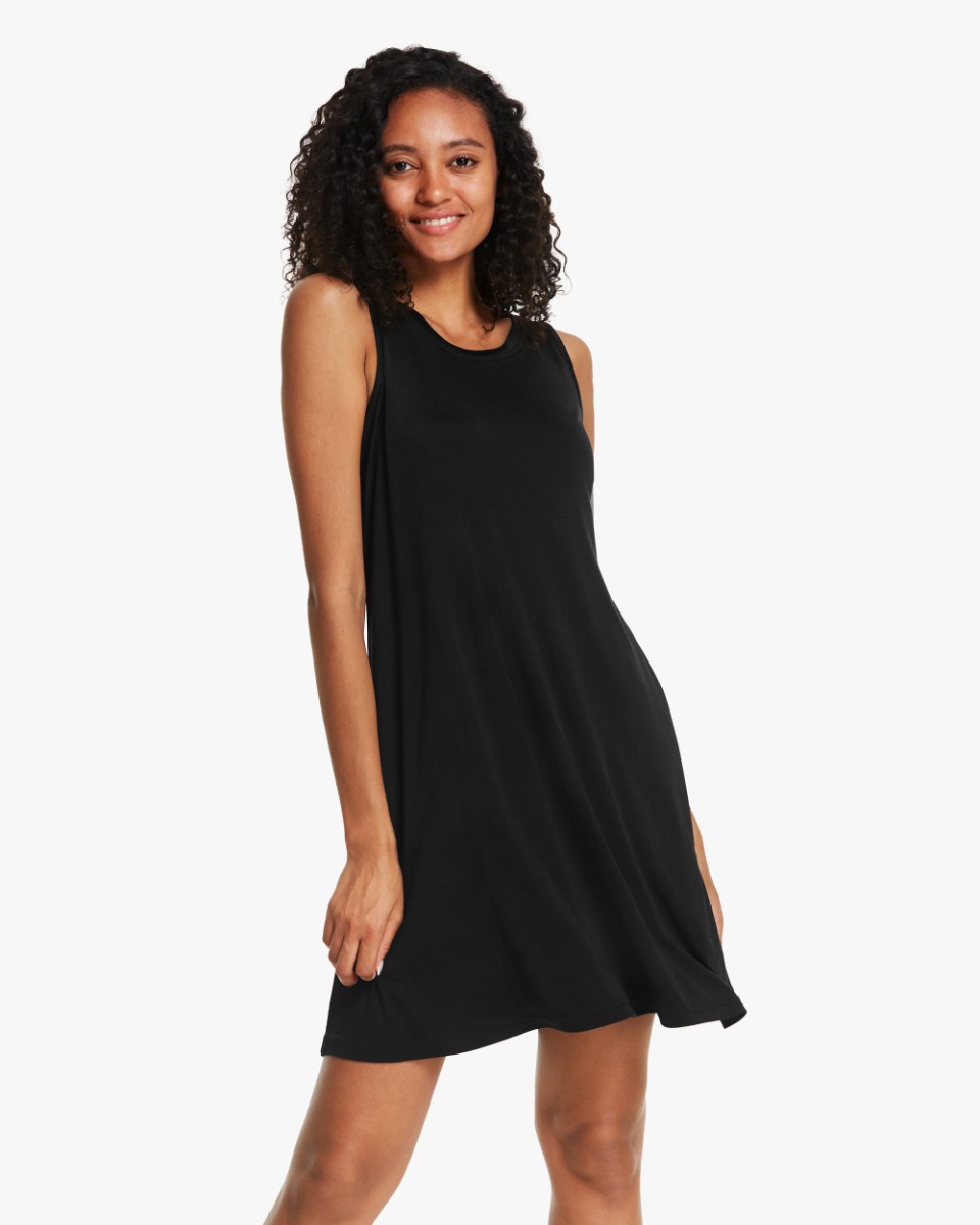 Tank Top Silk Knit Sleep Dress