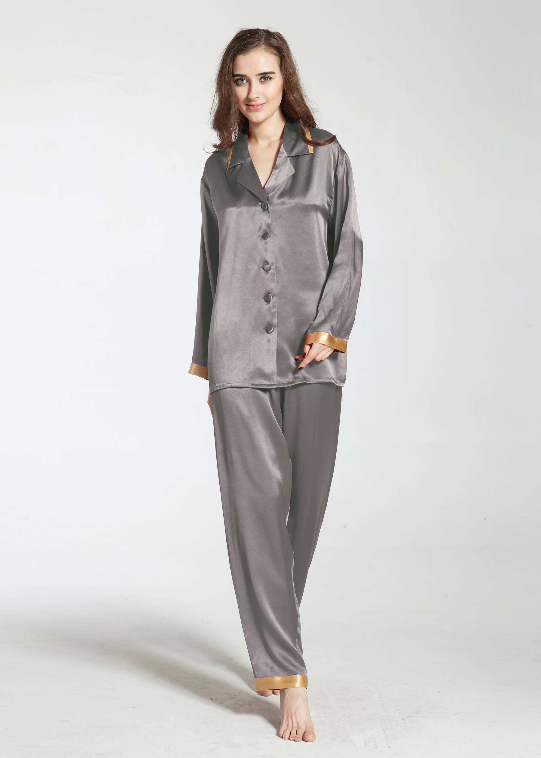 Ladies cuffed online pajamas