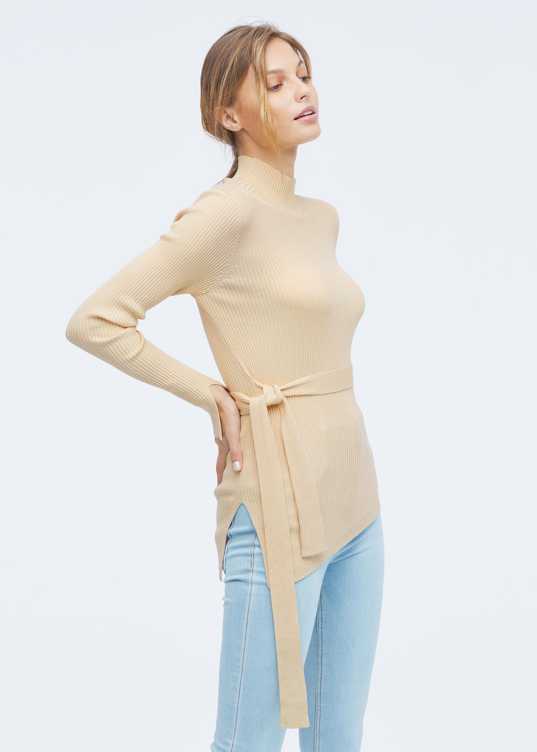 Half high hot sale neck sweater