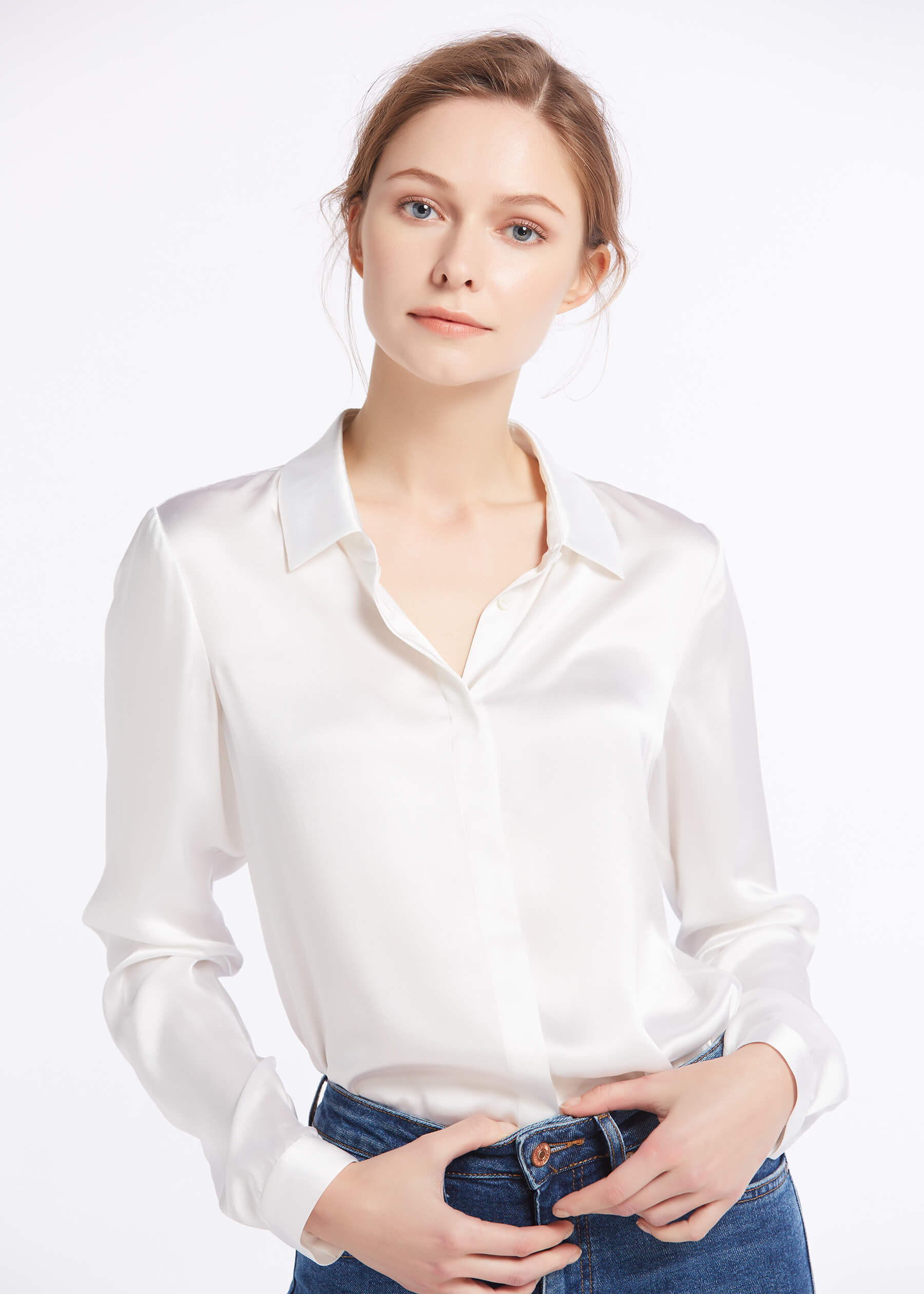 elegant silk blouses