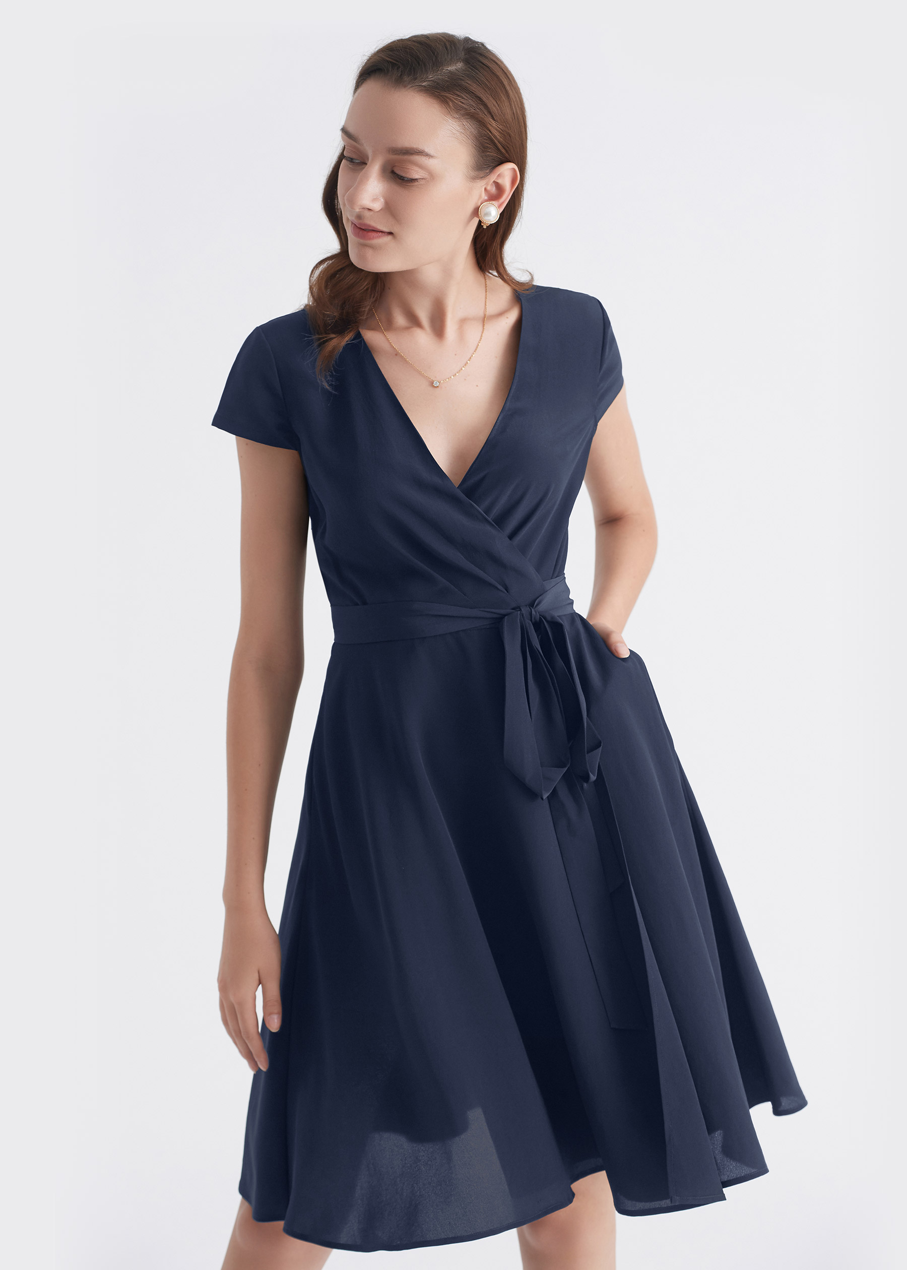 flattering wrap dresses