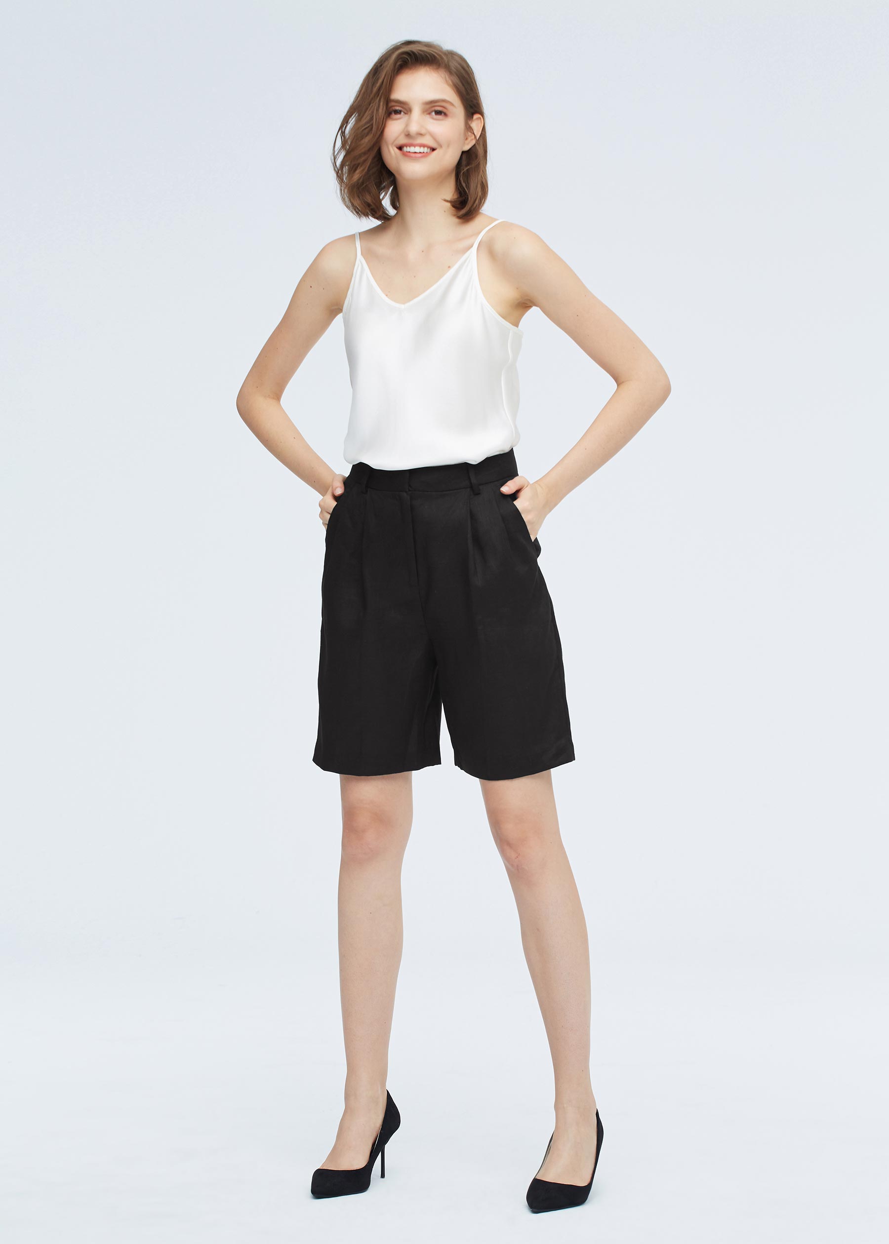 Womens linen shorts outlet canada