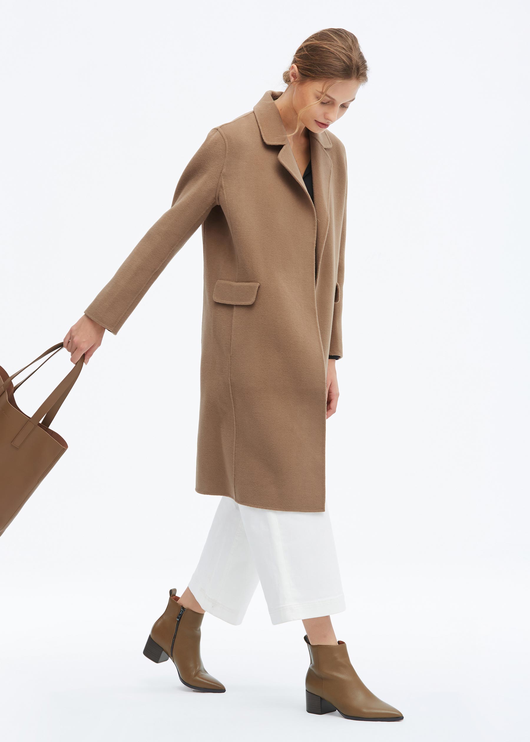 Casual wool sales coat