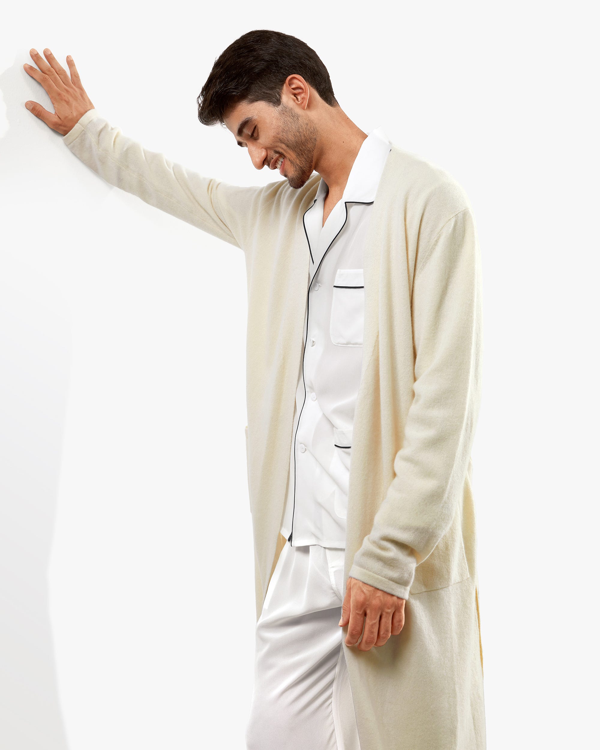 Men's cashmere outlet robes