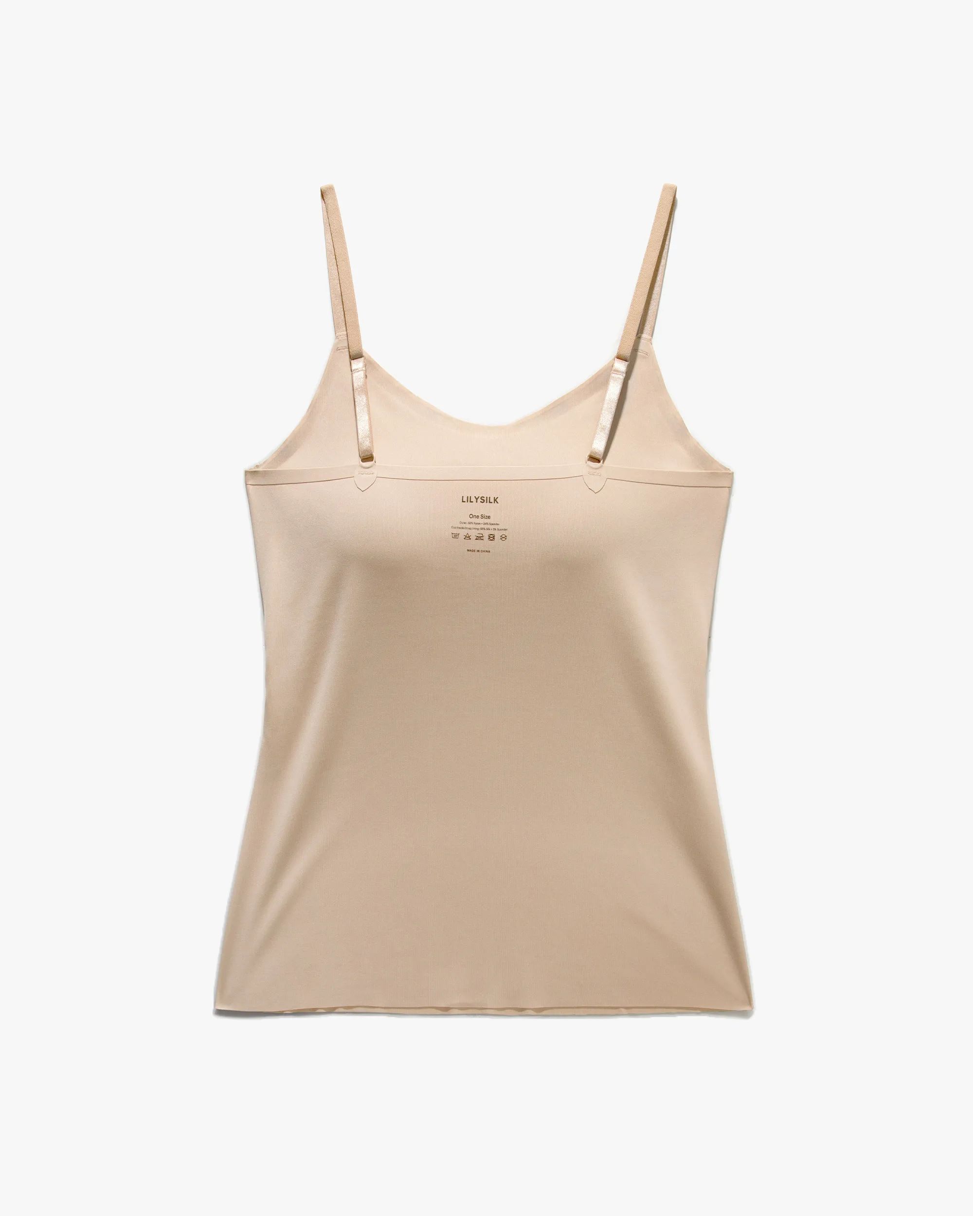 Bra and shop camisole in one