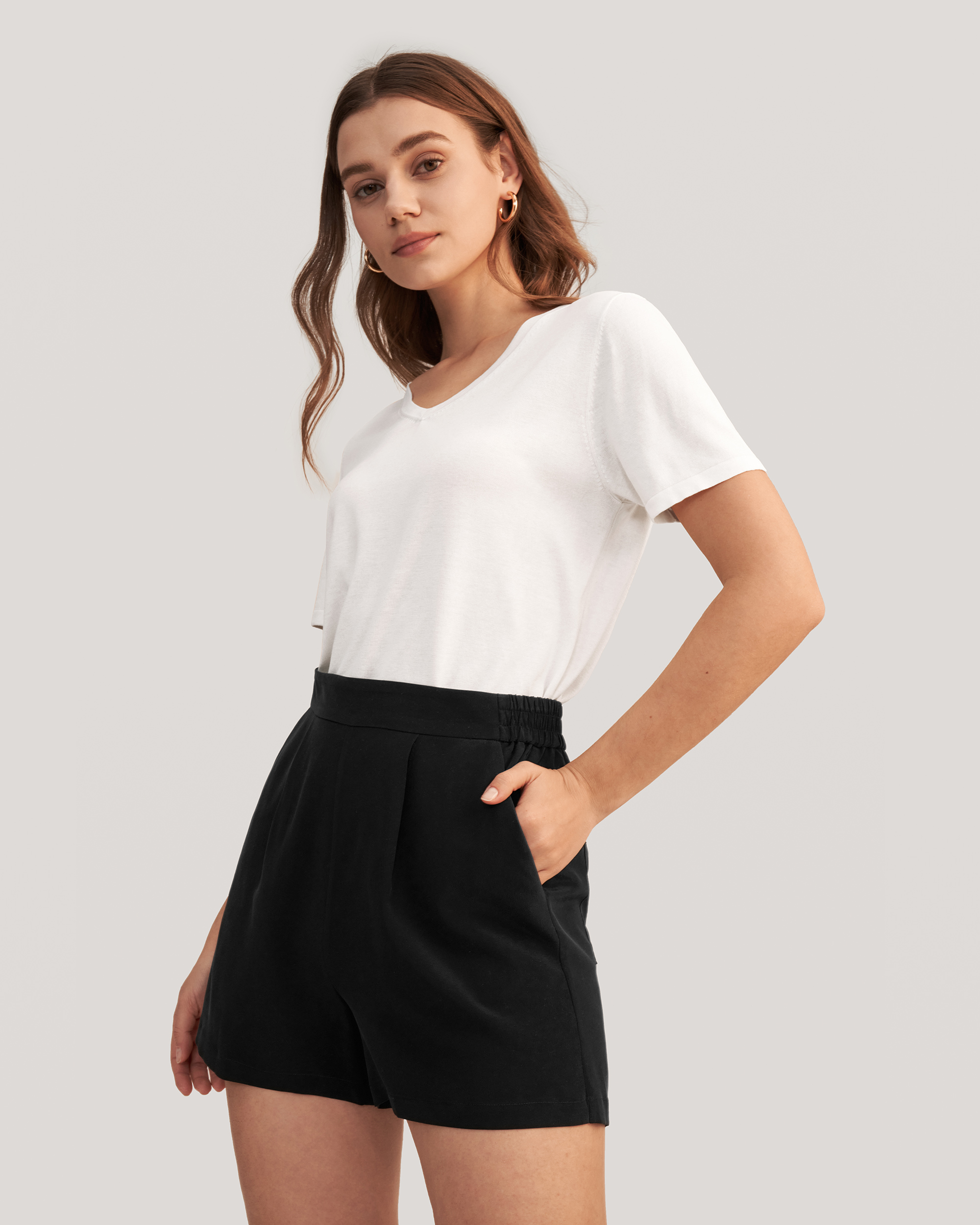 Silk shorts outlet womens