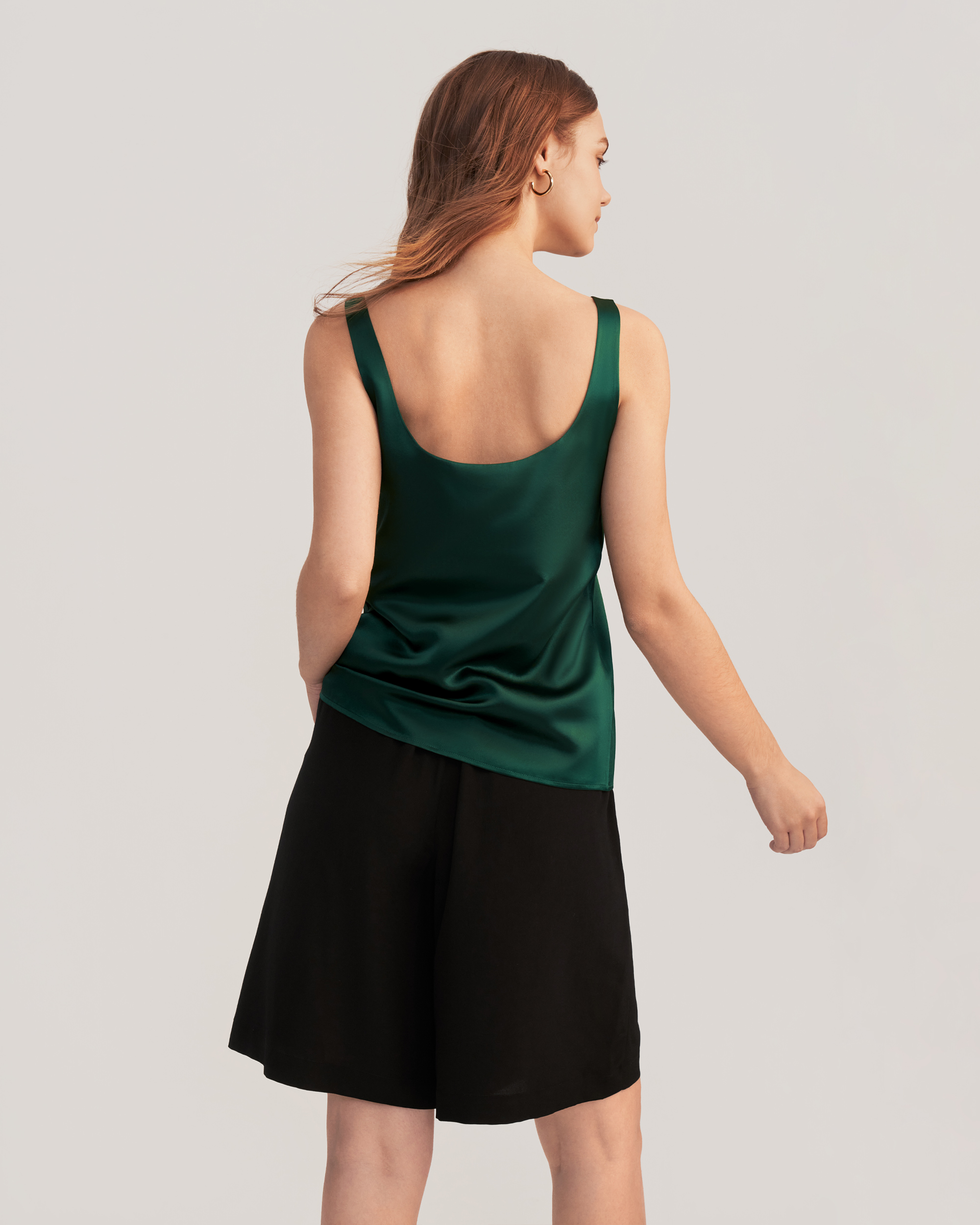 Emerald green tank outlet top